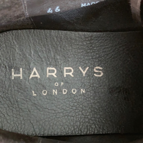 Harry’s of London taupe leather Oxford. Size 46 main image 4